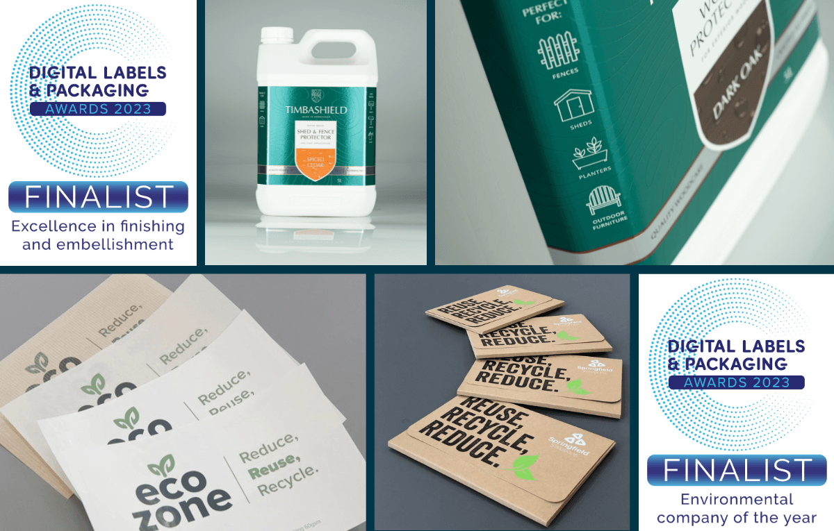 Digital labels and packaging awards